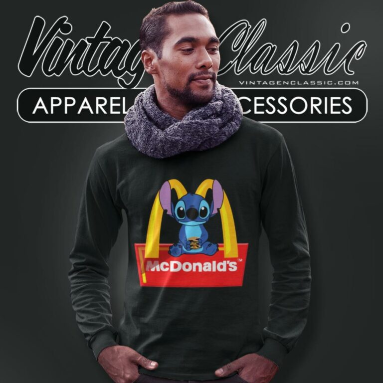 Mcdonalds Stitch Long Sleeve Tee Mcdonalds Stitch Long Sleeve Tee
