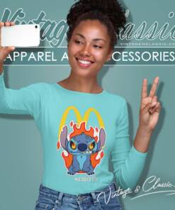 Mcdonalds Stitch No Days Off Long Sleeve Tee