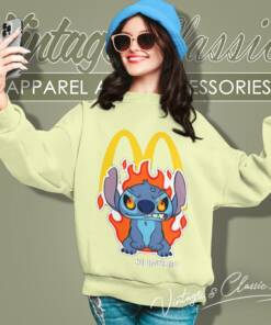 Mcdonalds Stitch No Days Off Sweatshirt