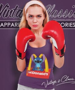 Mcdonalds Stitch Tank Top Racerback