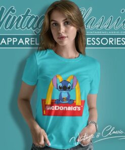 Mcdonalds Stitch Women T Shirt