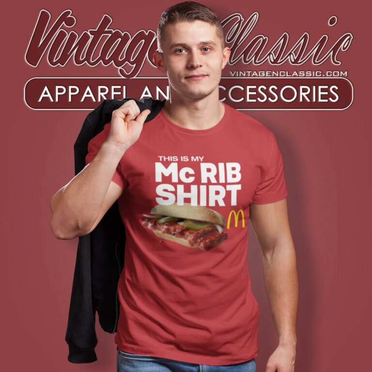 Mcdonalds This Is My Mcrib T Shirt Mcdonalds This Is My Mcrib T Shirt
