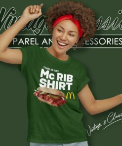 Mcdonalds This Is My Mcrib Women T Shirt