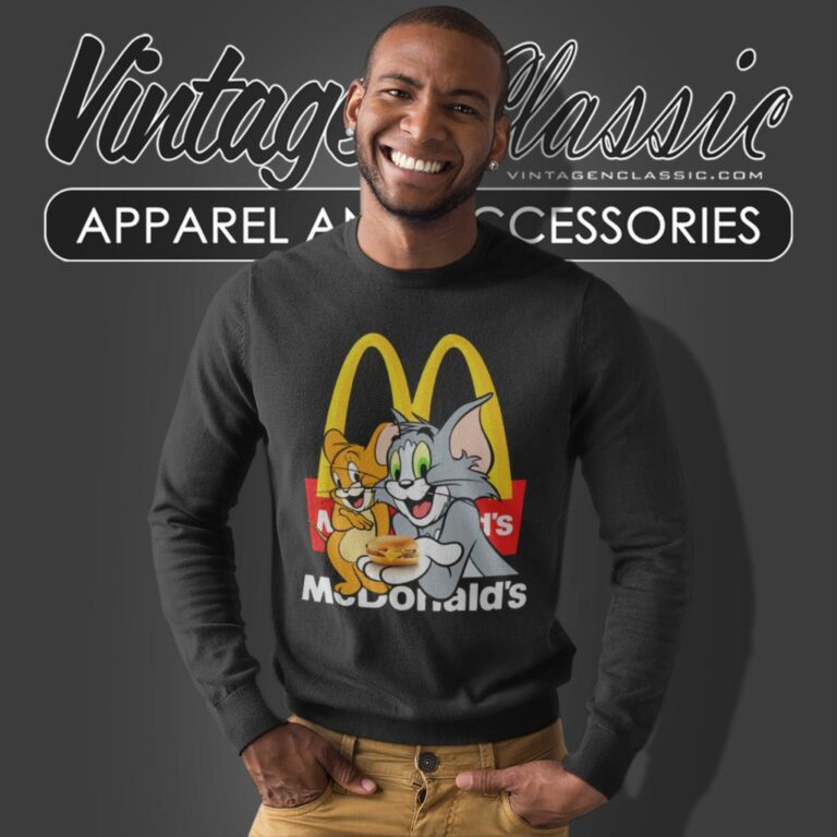 Mcdonalds Tom And Jerry Sweatshirt Mcdonalds Tom And Jerry Sweatshirt