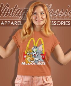 Mcdonalds Tom And Jerry Women T Shirt