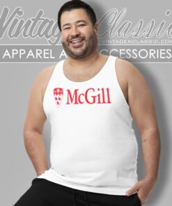 McGill University Logo Shirt 6 Mcgill University Logo Tank Top Racerback