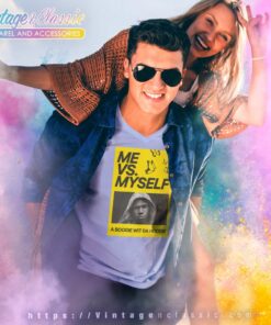 Me Vs Myself A Boogie Wit Da Hoodie V Neck TShirt 1