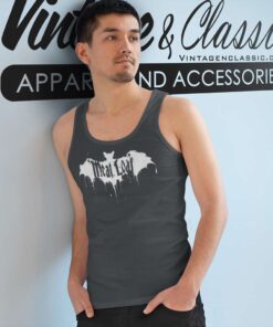 Meat Loaf Bloody Bat Logo Tank Top Racerback
