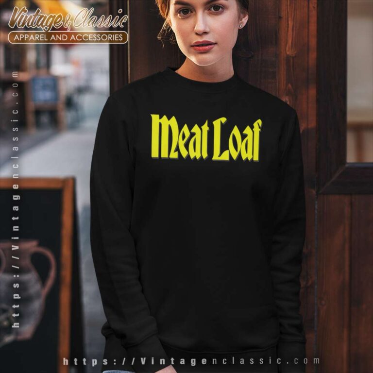Meat Loaf Classic Logo Sweatshirt Meat Loaf Classic Logo Sweatshirt