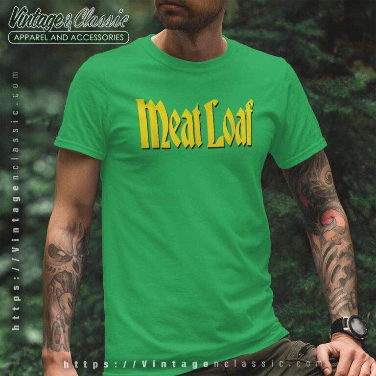 Meat Loaf Classic Logo T Shirt Meat Loaf Classic Logo T Shirt