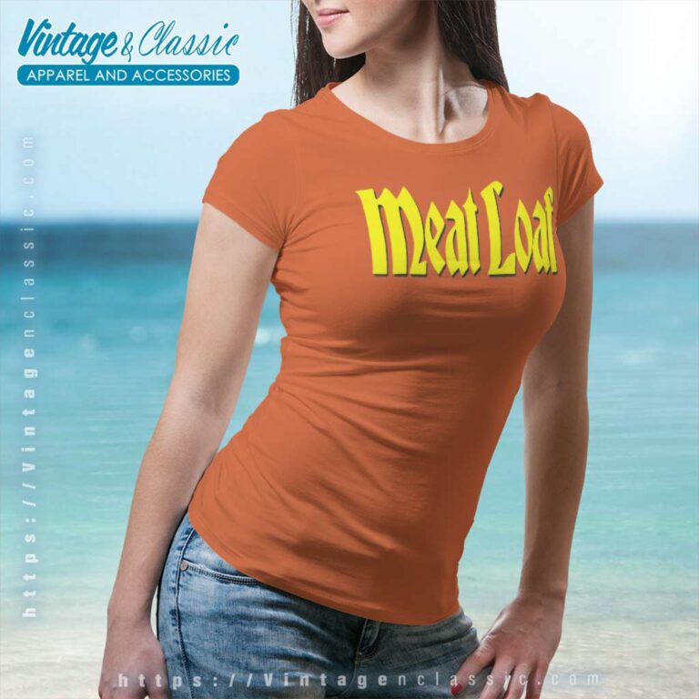 Meat Loaf Classic Logo Women TShirt Meat Loaf Classic Logo Women TShirt