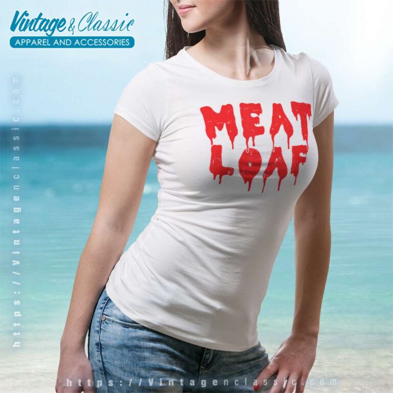 Meat Loaf Horror Women TShirt Meat Loaf Horror Women TShirt
