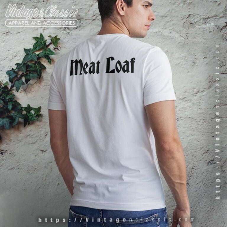 Meat Loaf Logo Backside Shirt Meat Loaf Logo Backside Shirt