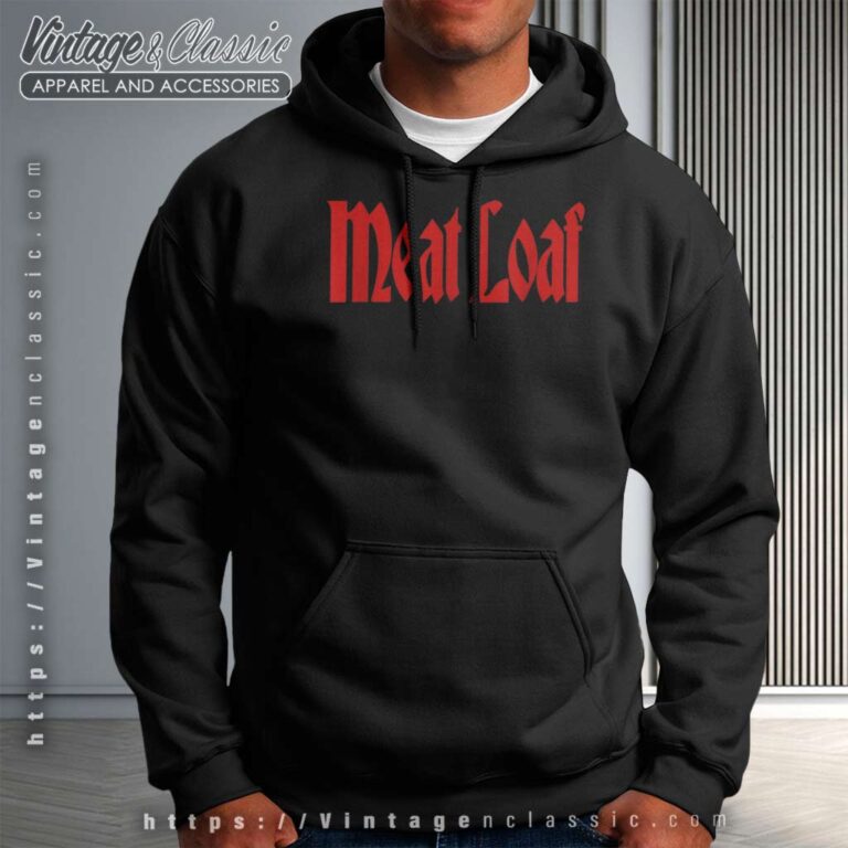 Meat Loaf Logo Hoodie Meat Loaf Logo Hoodie