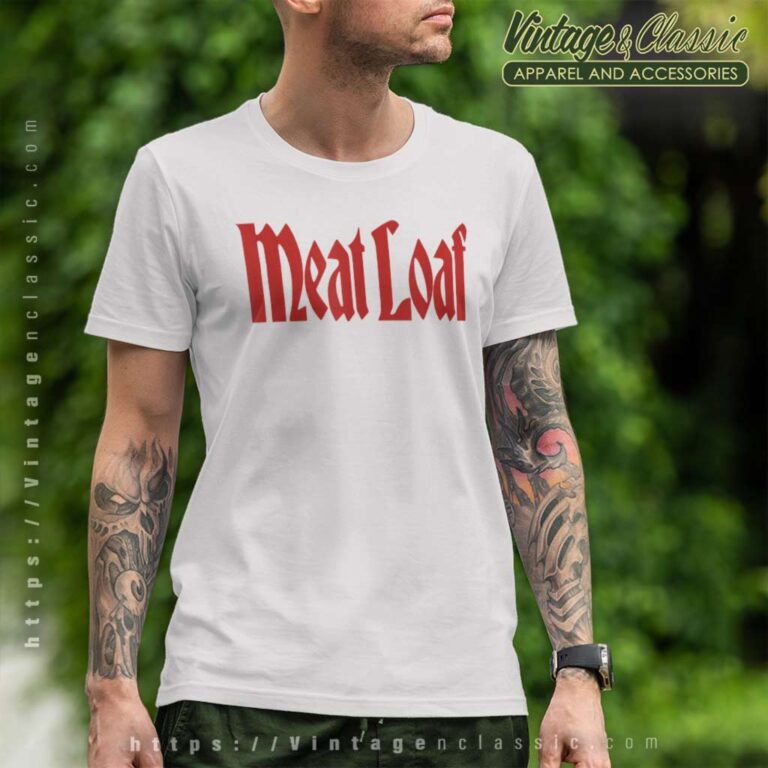 Meat Loaf Logo T Shirt Meat Loaf Logo T Shirt