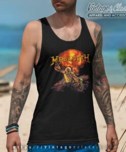 Megadeth 1987 Concert Tank Top Racerback