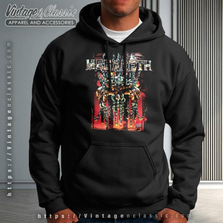 Megadeth Chaos Comics Hoodie Megadeth Chaos Comics Hoodie