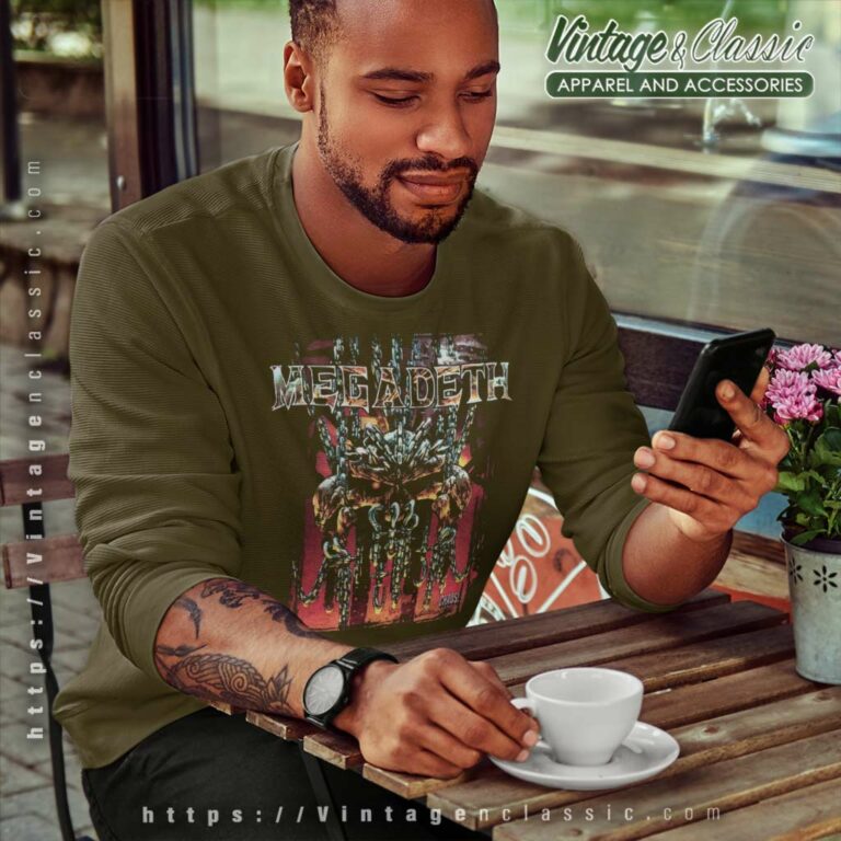 Megadeth Chaos Comics Sweatshirt Megadeth Chaos Comics Sweatshirt