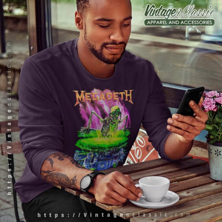 Megadeth Contaminated Sweatshirt Megadeth Contaminated Sweatshirt