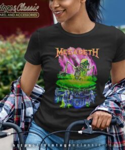 Megadeth Contaminated Women TShirt