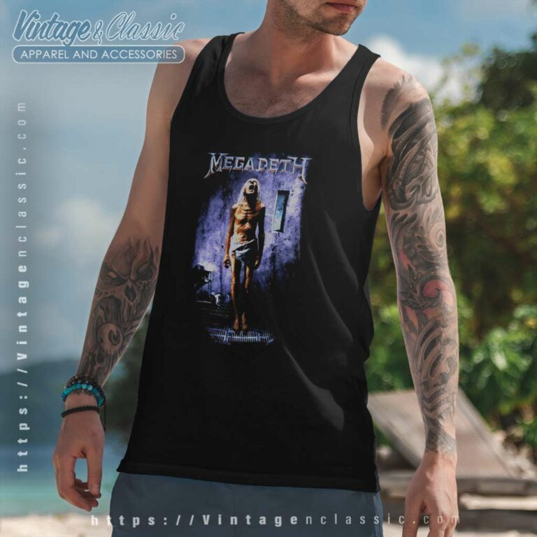 Megadeth Countdown To Extinction Tank Top Racerback Megadeth Countdown To Extinction Tank Top Racerback