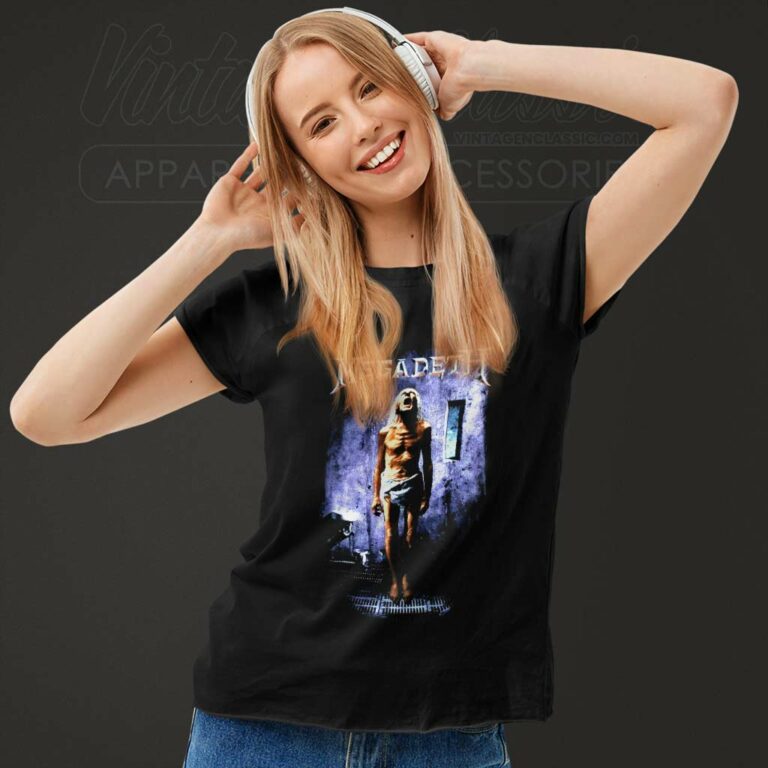 Megadeth Countdown To Extinction Women TShirt Megadeth Countdown To Extinction Women TShirt