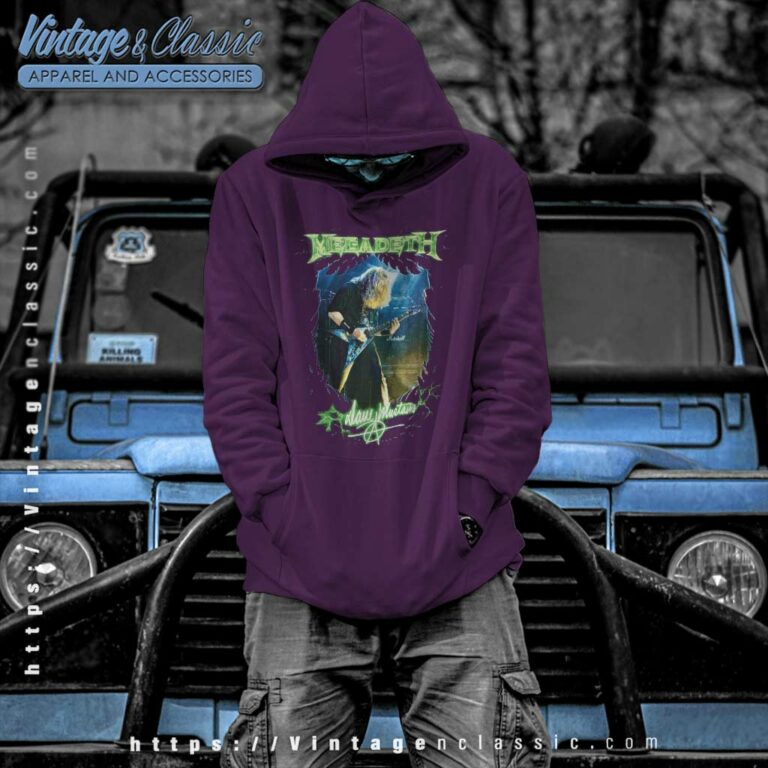Megadeth Dave Mustaine Hoodie Megadeth Dave Mustaine Hoodie