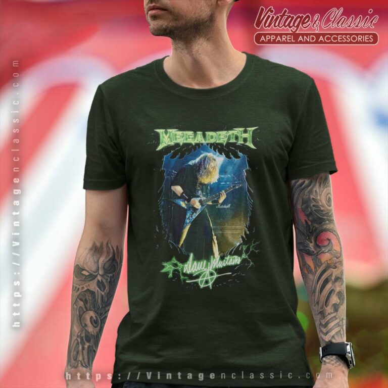 Megadeth Dave Mustaine T Shirt Megadeth Dave Mustaine T Shirt