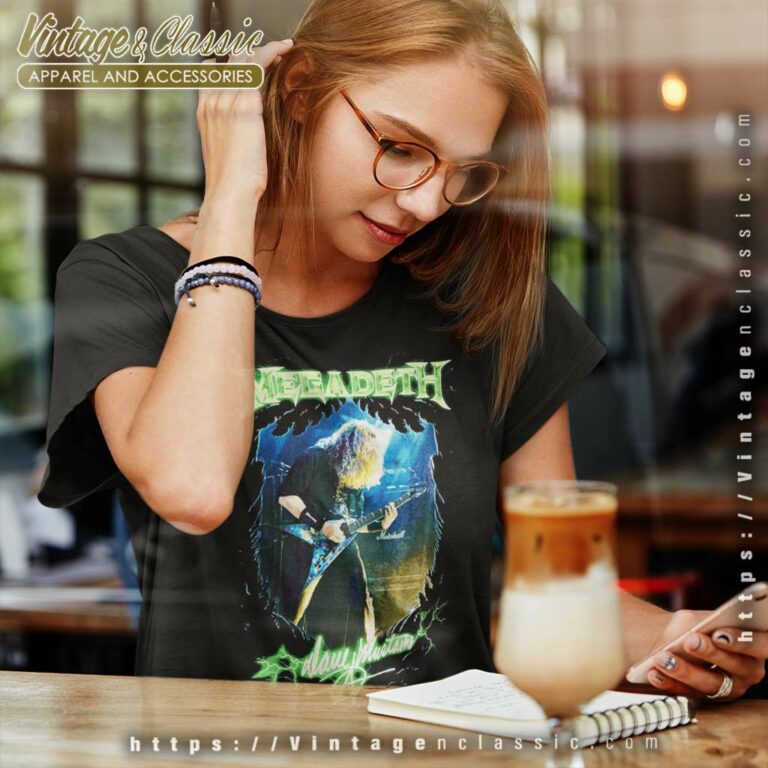 Megadeth Dave Mustaine Women TShirt Megadeth Dave Mustaine Women TShirt