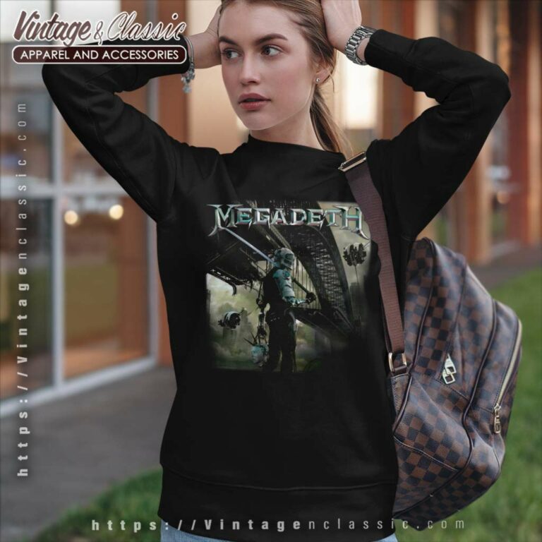 Megadeth Dystopia Album Sweatshirt Megadeth Dystopia Album Sweatshirt