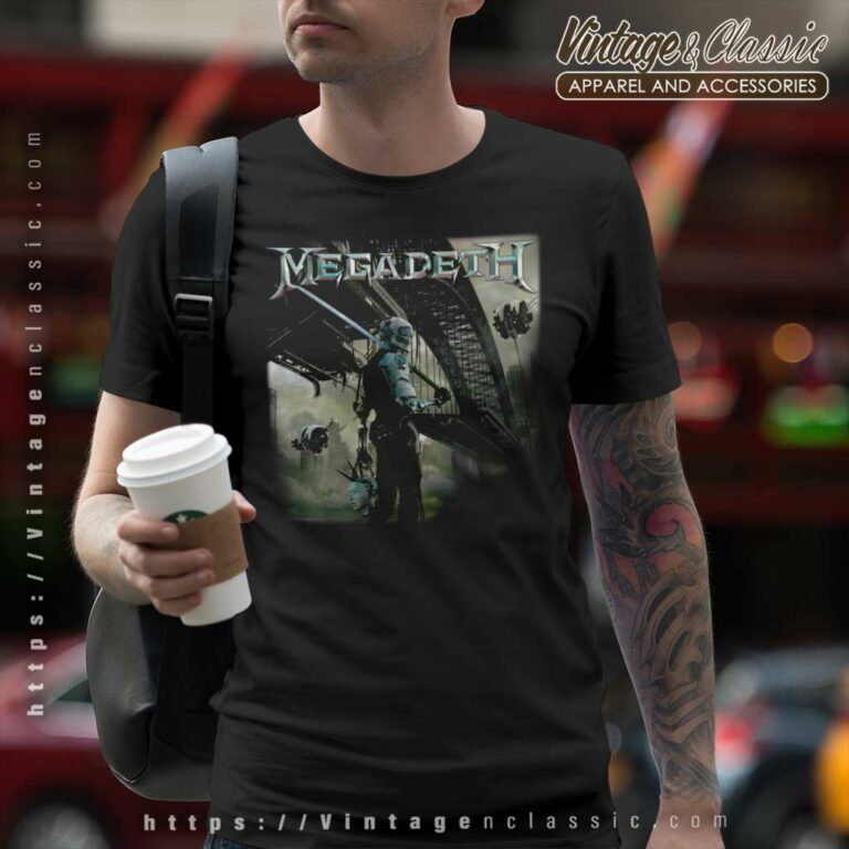 Megadeth Dystopia Album T Shirt Megadeth Dystopia Album T Shirt