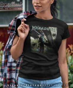 Megadeth Dystopia Album Women TShirt