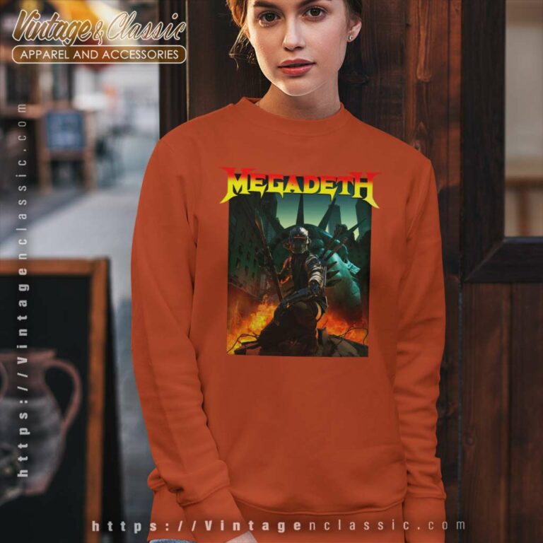 Megadeth Fatal Bot Sweatshirt Megadeth Fatal Bot Sweatshirt