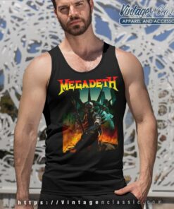 Megadeth Fatal Bot Tank Top Racerback