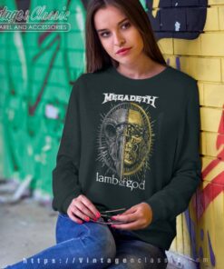 Megadeth Lamb of God Metal Tour of the Year Green Bay Sweatshirt