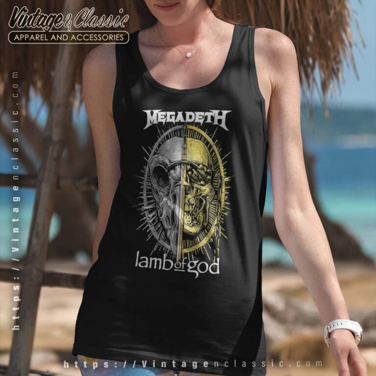 Megadeth Lamb of God Metal Tour of the Year Green Bay Tanktop Megadeth Lamb of God Metal Tour of the Year Green Bay Tanktop