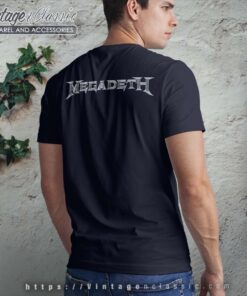 Megadeth Logo Backside Shirt