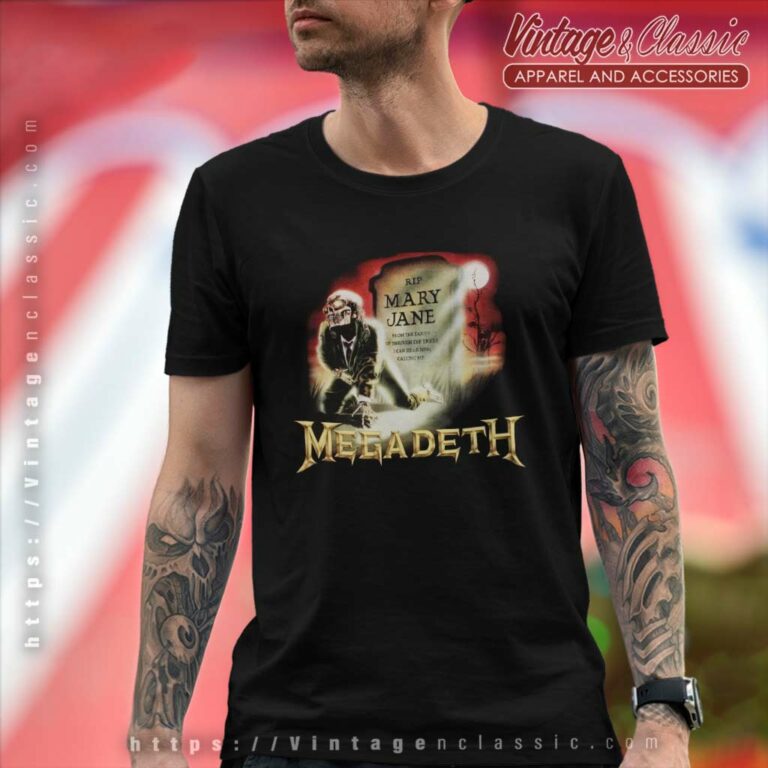 Megadeth Mary Jane T Shirt Megadeth Mary Jane T Shirt