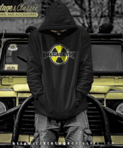 Megadeth Nuclear Symbol Logo Hoodie 1