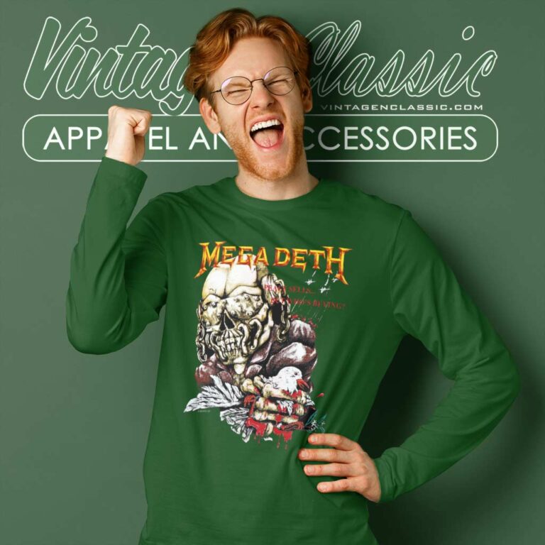 Megadeth Peace Sells Long Sleeve Tee Megadeth Peace Sells Long Sleeve Tee