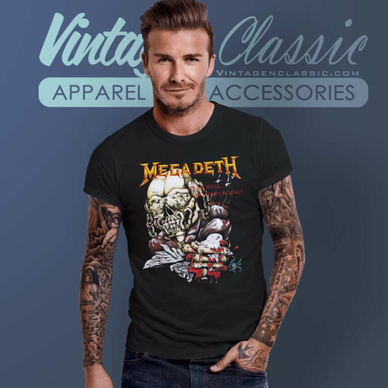 Megadeth Peace Sells T Shirt Megadeth Peace Sells T Shirt
