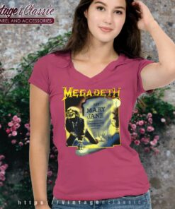 Megadeth Rip Mary Jane V Neck TShirt