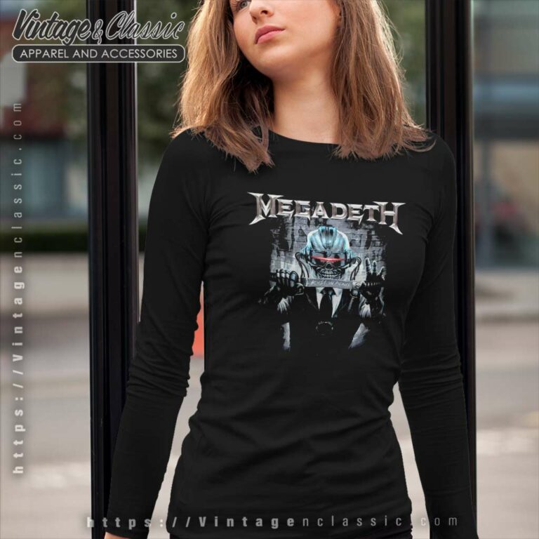 Megadeth Samurai Long Sleeve Tee Megadeth Samurai Long Sleeve Tee