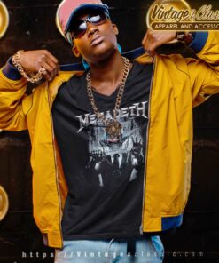 Megadeth Samurai V Neck TShirt