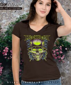 Megadeth Shirt 35 Years Of Vic V neck