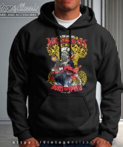 Megadeth Shirt Built For Speed Hoodie