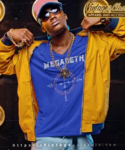 Megadeth Shirt Cryptic Writings Tour 1998 V Neck TShirt