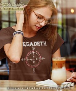 Megadeth Shirt Cryptic Writings Tour 1998 Women TShirt