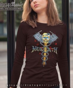 Megadeth Shirt Dr Vic Vintage Long Sleeves