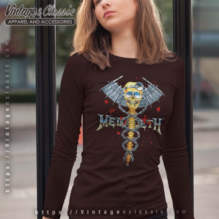 Megadeth Shirt Dr Vic Vintage Long Sleeves Megadeth Shirt Dr Vic Vintage Long Sleeves